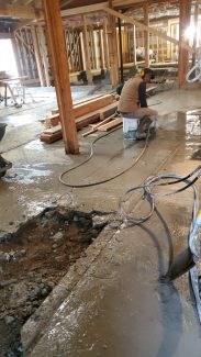 Plumbing runs in cooler JAN2021